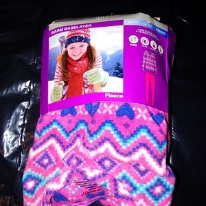 Cuddle duds 2 piece set for girls Size M